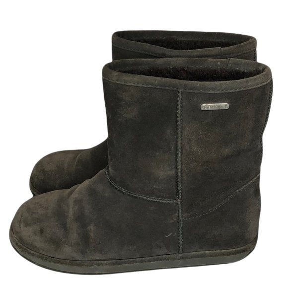 Emu Australia Kids Charcoal Gray Brumby Lo Waterproof - Picture 4 of 8